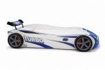 Auto krevet Turbo GT1 sa LED svjetlima - Crna - Image 7