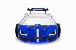 Auto krevet Turbo GT1 sa LED svjetlima - Crna - Image 8