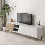 Komoda za TV Fiona - Bijela - Sonomo