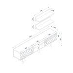 Komoda za TV Legato - Image 5