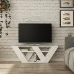 Komoda za Tv Pipralla - Bijela - Image 2