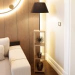 Podna Lampa Foco - crna