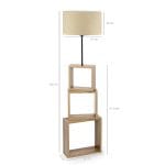 Podna Lampa Sage - Crna - Image 5