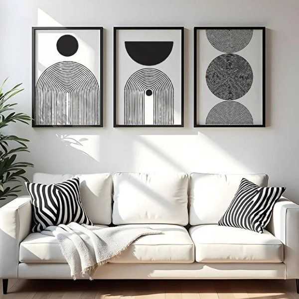 Set Zidne Slike - Geometric