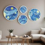 Set zidne slike okrugle - Orbit