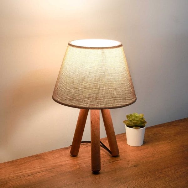 Stolna Lampa Flick - Krem