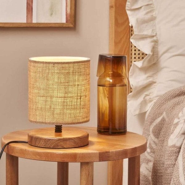 Stolna Lampa Glint Pletena - Kratka