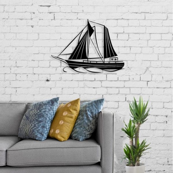 Zidna dekoracija Sail
