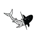 Zidna dekoracija Shark - Image 2