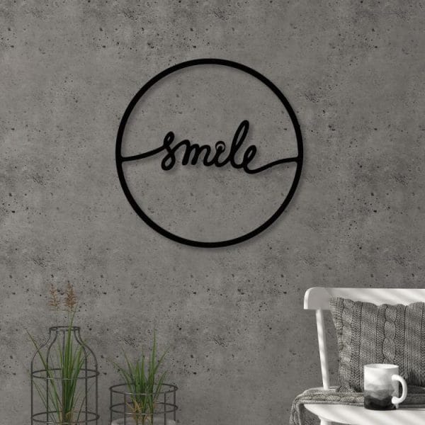 Zidna dekoracija Smile